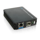 Convertor media UOF7301E-POE