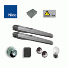 Kit Nice TOONAKIT TOONA4042KCE pentru automatizarea portilor batante cu canaturi de pana la 3m , 24Vdc,motaj extern