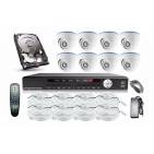 Kit supraveghere interior IP cu 8 camere 720P, H264, IR 20M