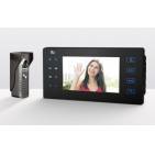 Kit videointerfon 1 familie cu monitor intern de 7