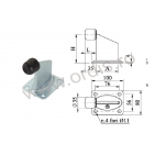 Opritor aplicabil pentru porti culisante 382POPRITOR