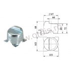 Opritor incastrabil pentru porti batante 380OPRITOR