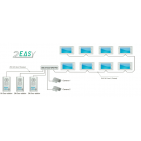 Panou video color de apel exterior cu cititor de proximitate si camera video CCD incorporate DT601-ID-RH