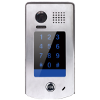 Panou video color de apel exterior, cu control access cu cod si camera video CCD incorporate DT601-KP-C