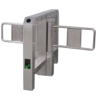 Poarta batanta automata dubla tip “BRIDGE” pentru acces persoane, din INOX YK-PB106D