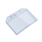 Suport ecuson din silicon cu fete moi , deschidere si prindere orizontala CH-014H