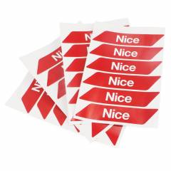 Benzi Nice WA10 rosii,adezive si reflectorizante pentru bariere