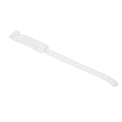 Bratara alba RFID de unica folosinta cu cip EM 125kHZ ABK-4010EM-WH