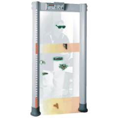 Detector de metale pietonal rezistent la apa, IP65, 6/12 zone YMD-1000A