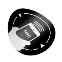 Eticheta NFC autoadeziva, rotunda NFC-3000