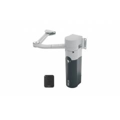 Kit Nice WALKYKIT 1024 WALKY1024KCE pentru automatizarea portilor batante cu canat de pana la 1.8m , 24Vdc cu brat articulat si motaj extern