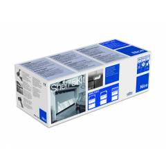 Kit NiceShel75Kit pentru automatizarea usilor sectionale si rabatare a usilor pe plafon (ghidaj din piesa de 1x2.850mm)