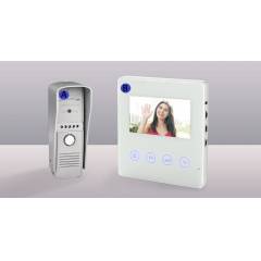 Kit videointerfon 1 familie cu monitor 4,3 