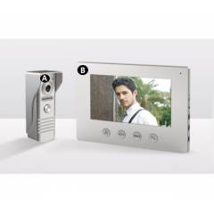 Kit videointerfon 1 familie cu monitor intern de 7