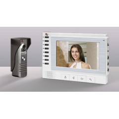 Kit videointerfon 1 familie cu monitor intern de 7