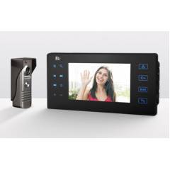 Kit videointerfon 1 familie cu monitor intern de 7