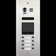 Panou de apel video modular cu camera wide angle DMR21-D8-F1