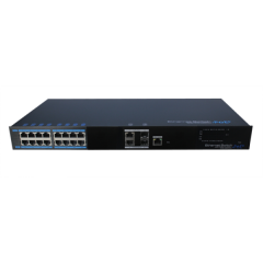 Switch 16 porturi POE+ cu management L2 UTP7216E-POE-L2