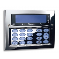 Tastatura cu design exclusivist cu display LCD albastru Prem Elite SMK